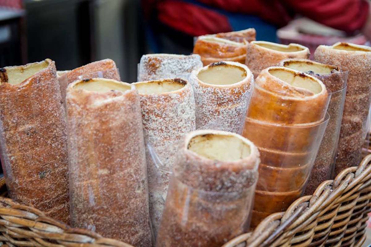 No visit to Budapest at Christmas is complete without sampling a chimney cake | Photo by Budapest Urban Adventures 