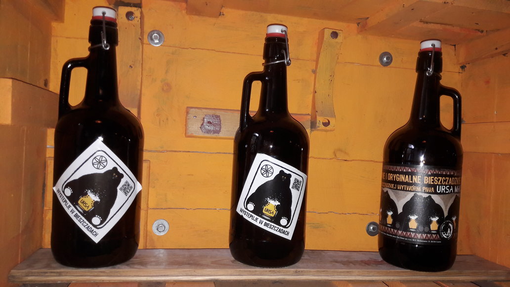 Bottles inspired by the Bear | Photo by Ursa Maior Brewery